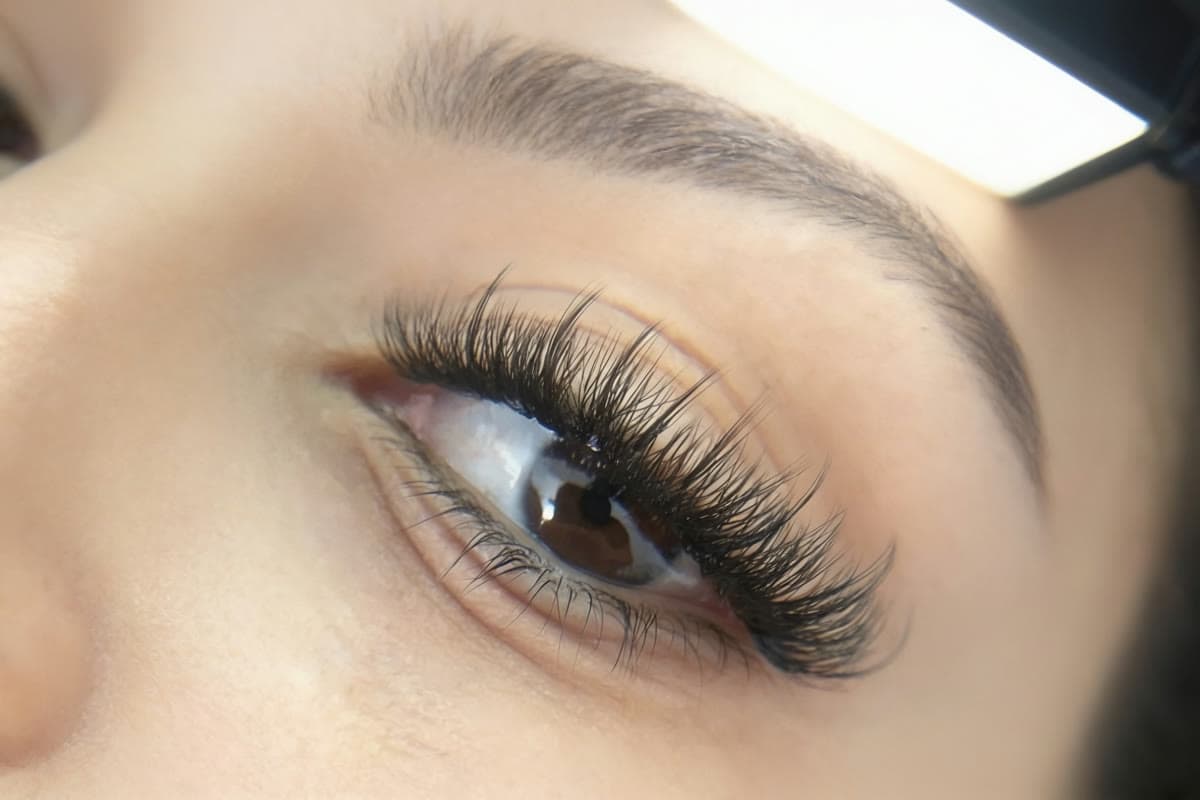 Kim K Lash lash extension style